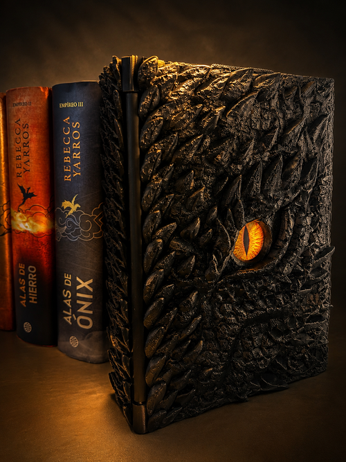 Cubierta para libro Dragón.